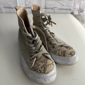 Converse Suede & Snake Limited Edition Hi-Top Sneaker